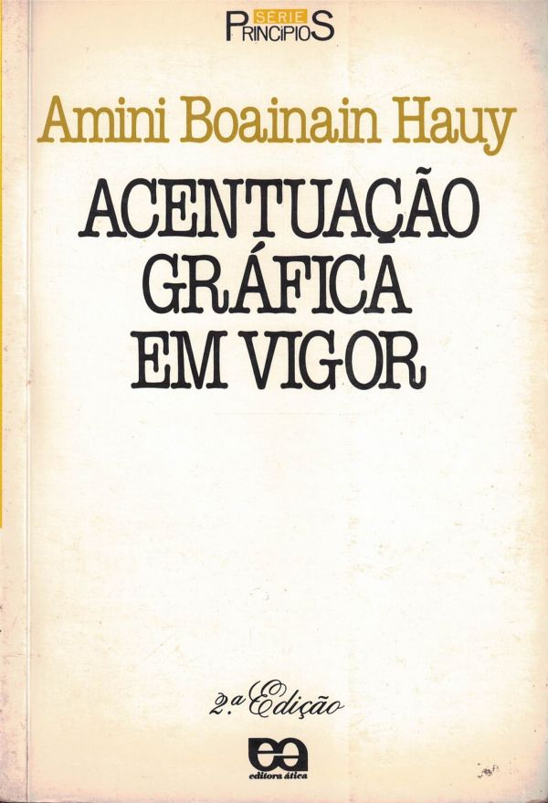 Acentuação Gráfica em Vigor